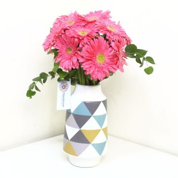 Gerbera Fun (Vase included)