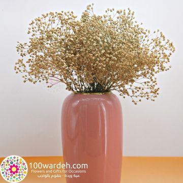 Gold Gypsophile (Vase included)