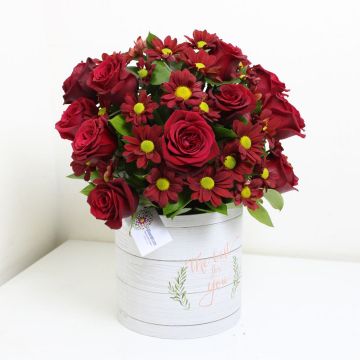 The Reds - Roses and flowers box