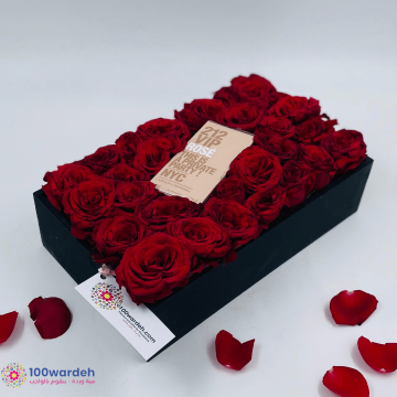 perfume red roses box amman jordan
