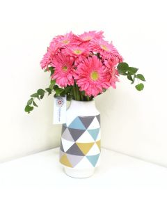 Gerbera Fun (Vase included)