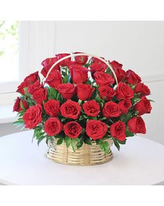 bsaket red roses Vase valentine red roses jordan