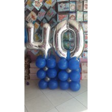 Number Birthday Balloons 