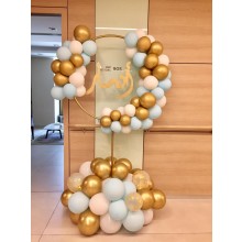 Customized name Balloons arrangements 